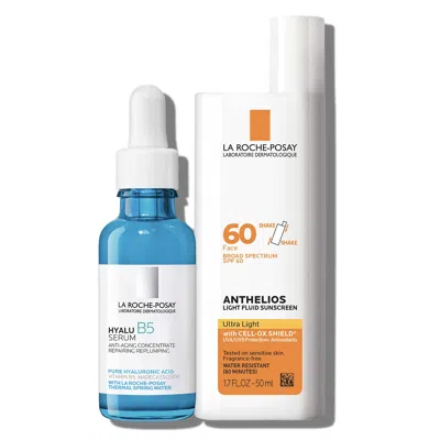 La Roche-posay Hyalu B5 Serum & Anthelios Ultra-light Sunscreen Spf 60
