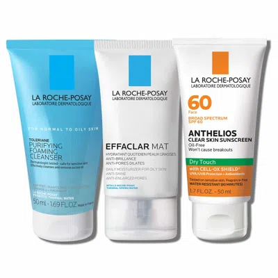 La Roche-posay Skin Care Routine For Oily Skin Travel Set