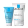 La Roche-posay Toleriane Purifying Foaming Cleanser & Toleriane Double Repair Face Moisturizer Travel Set