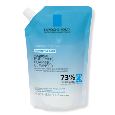 La Roche-posay Toleriane Purifying Foaming Face Wash For Oily Skin - 13.52 oz (refill)