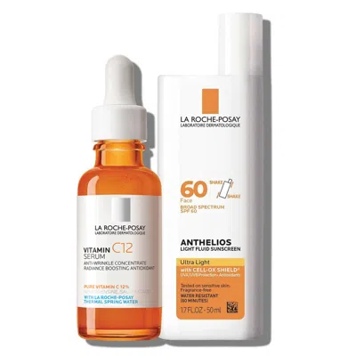 La Roche-posay Vitamin C12 Serum & Anthelios Ultra-light Sunscreen Spf 60