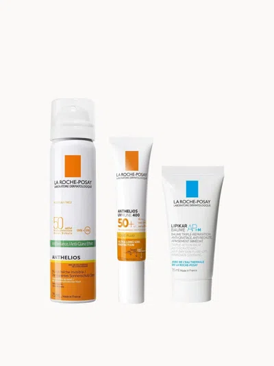 La Roche-posay Anthelios Spf50 And Lipikar Balm Trio Bundle