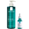 La Roche-posay Breakout-fighting Duo- High Strength: Effaclar Micro-peeling Cleanser And Anti-blemish Triple-acid S