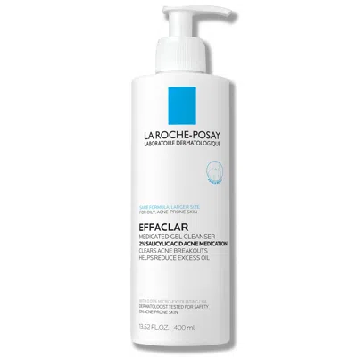 La Roche-posay Effaclar Medicated Acne Face Wash | Size 400 ml In Transparent