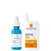 La Roche-posay Hydrate And Spf Protect Routine Bundle