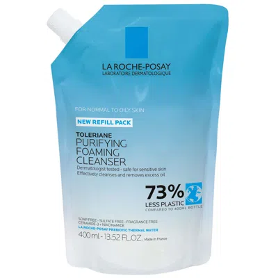 La Roche-posay Toleriane Purifying Foaming Cleanser 400ml Refill In White