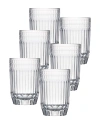 LA ROCHERE 10 OZ. COASTAL TUMBLER, SET OF 6