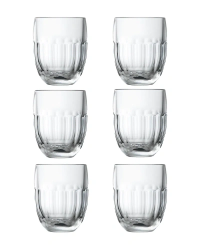 La Rochere 7.5 Oz. Coteau Tumbler, Set Of 6 In Clear