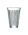 La Rochere Coffee And Cocktails Zinc Tumblers, Set Of 6 In Clear