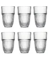 La Rochere Cedrat Stackable Goblets Set Of 6, 9 oz In Clear