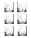 La Rochere Chicago Tumbler, Set Of 6 In Clear