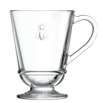 La Rochere Napoleon Bee 9-ounce Coffee Cups In Clear