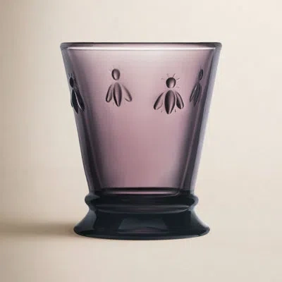 La Rochere Napoleon Bee Aubergine 10 Oz. Tumbler In Purple