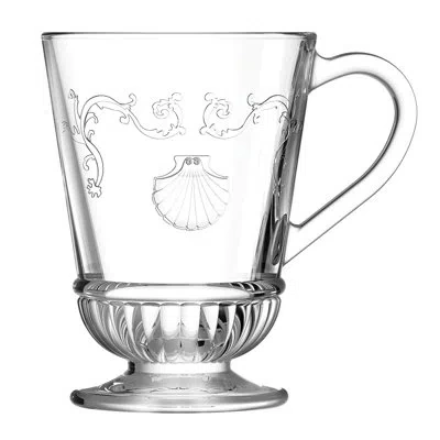 La Rochere Versailles 9-ounce Coffee Cup In Transparent