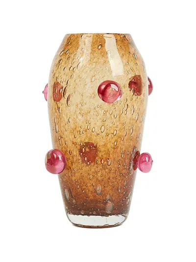 La Romaine Editions Fire Coral Vase In Brown