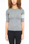 La Rose 3/4 Merino Wool Knitwear In Multicolor