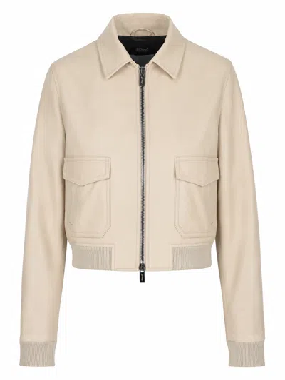 La Rose Giubbino Nappa In Neutral