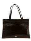 La Rose Black Logo Tote Bag In Black