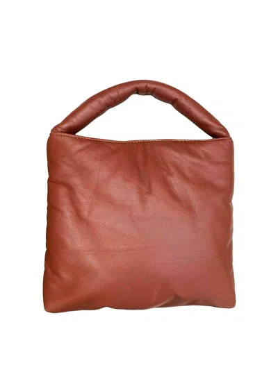 La Rose Nappa Bag Cuoio In Pink