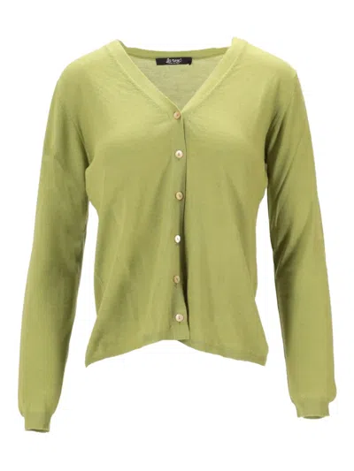 LA ROSE BUTTONED CARDIGAN