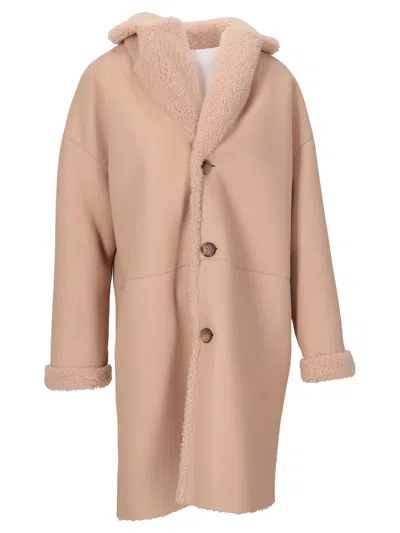 LA ROSE LA ROSE CAPPOTTO CORTO MONTONE
