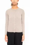 La Rose Button-fastening Cashmere Cardigan
