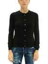 La Rose Cardigan Cashmere Nero