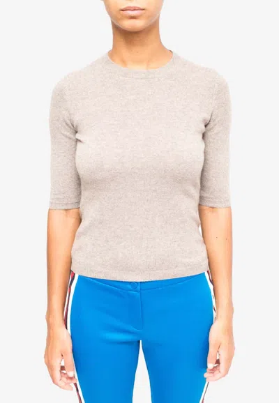 LA ROSE CASHMERE KNIT TOP