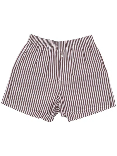 LA ROSE LA ROSE COTTON BUTTONED SHORTS