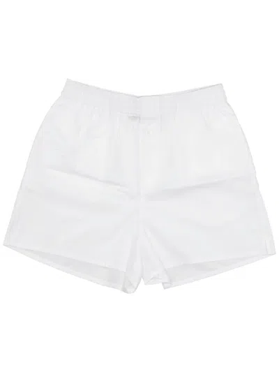 LA ROSE LA ROSE COTTON BUTTONED SHORTS