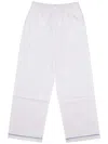 La Rose Signature Pajama Pants In White