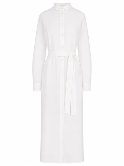 La Rose Dress In White