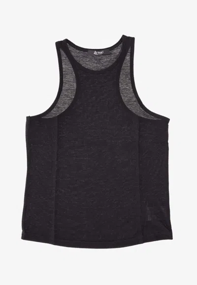 LA ROSE ESSENTIAL MESH TANK TOP