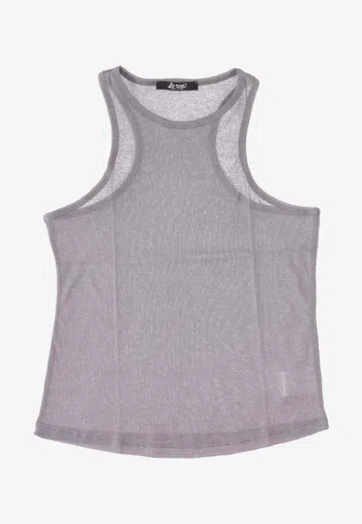 LA ROSE ESSENTIAL MESH TANK TOP