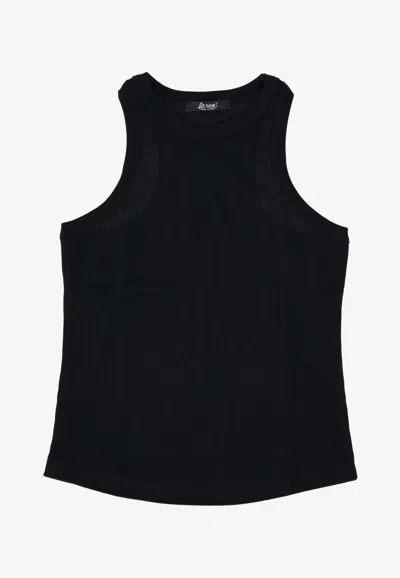 LA ROSE ESSENTIAL RIBBED TANK TOP
