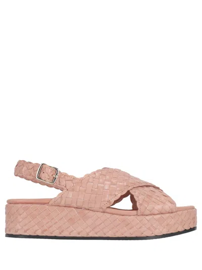 La Rose Forli Trenzado Plato Unicolor In Pink