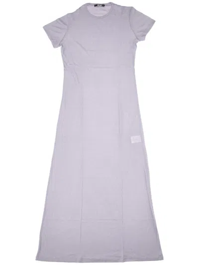 LA ROSE GREY LIGHT JERSEY DRESS