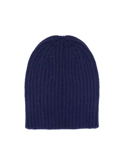 La Rose Beanie Cash Costa Inglese In Blue