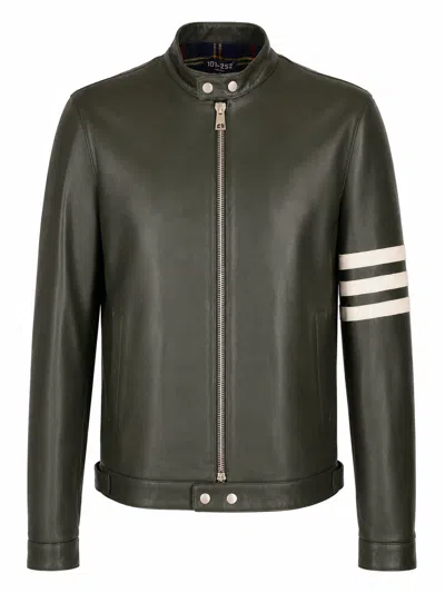 La Rose Giubbino In Nappa In Black