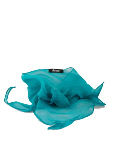 La Rose Kefia Scarf In Blue
