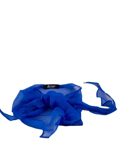 La Rose Kefia Scarf In Blue
