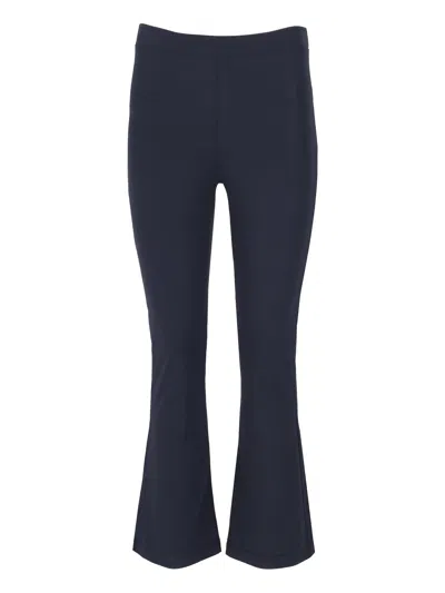 La Rose Leggins Zampa Larga In Blue