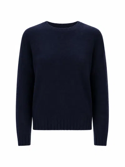 La Rose R Neck In Blue