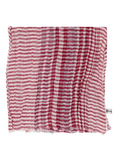 La Rose Stripes Scarves In Multi