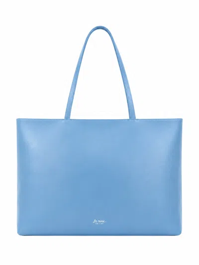 La Rose Tote Bag Azzurro In Blue
