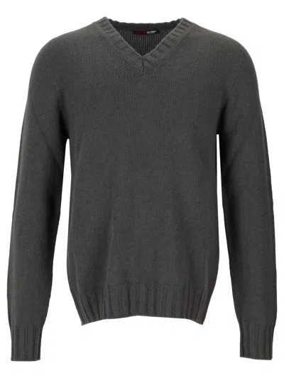 La Rose V Neck In Green