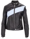 LA ROSE LA ROSE LEATHER BOMBER BLACK