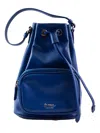 La Rose Leather Satchel Bag