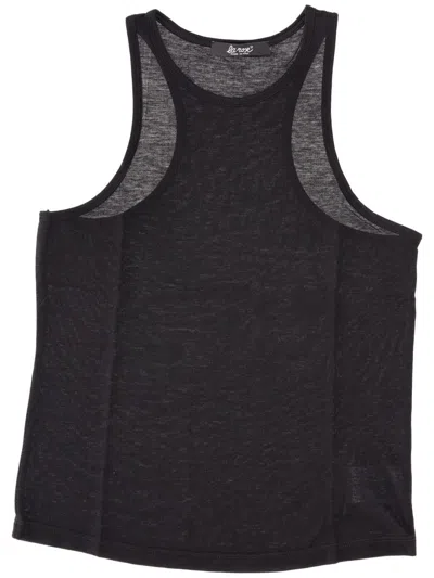 LA ROSE LA ROSE LIGHT JERSEY COTTON CROPPED TANK TOP
