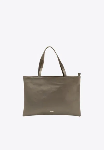 LA ROSE LOGO STAMPED TOTE BAG